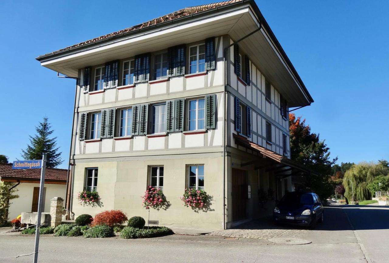"Zur Alten Schmiede", 70M2 Studio Mit Kaminfeuer Und Sauna Fraubrunnen Экстерьер фото